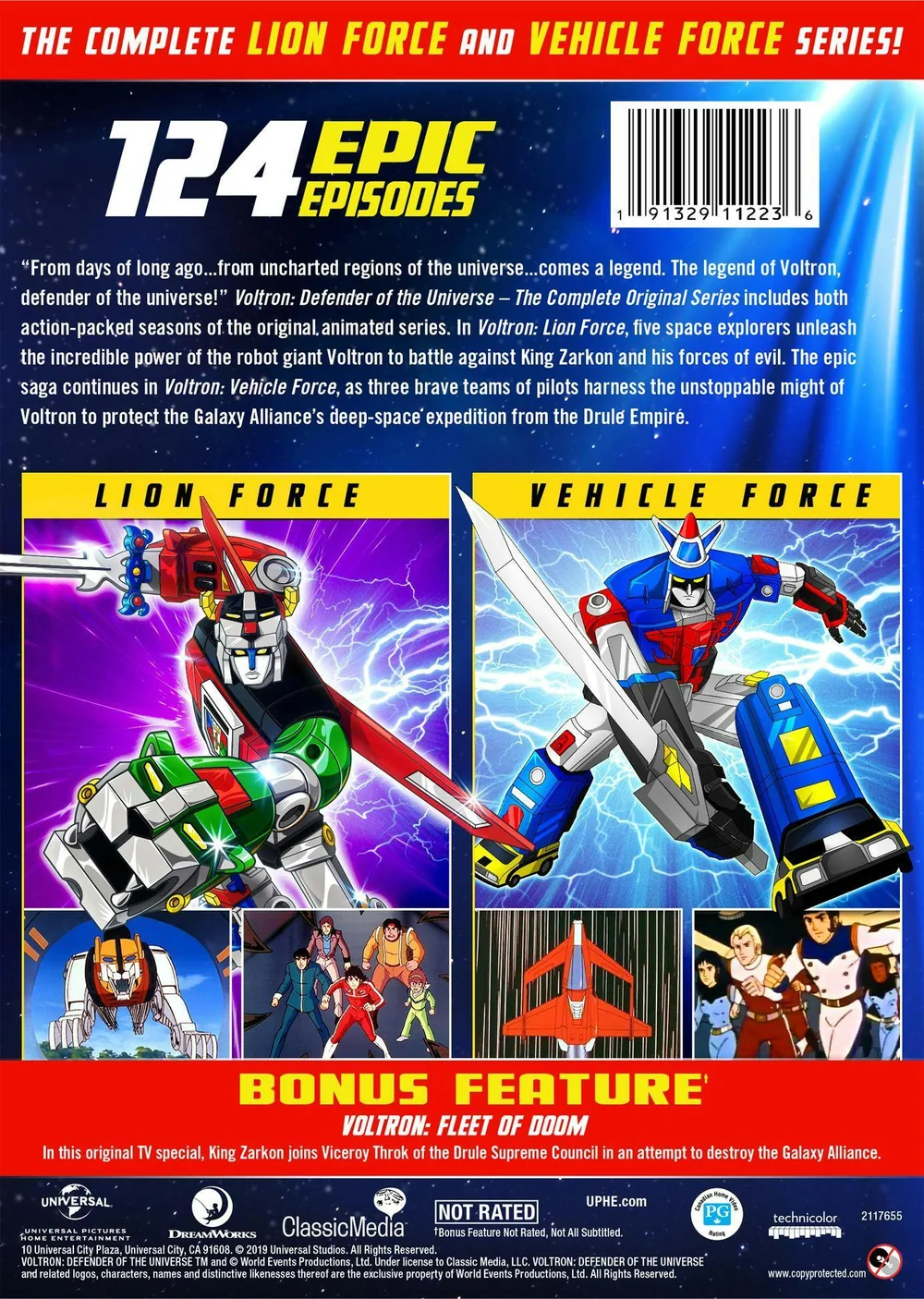 Complete Original Series back cover