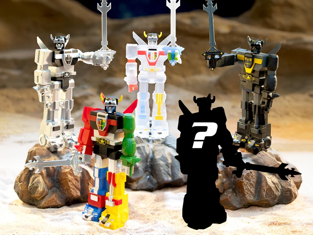 Voltron ReAction Box of 12 Random Figures (Super7 · ReAction)